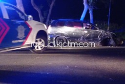 Mobil Panther Tabrak Xenia di Jalur Ponorogo - Trenggalek, Dua Penumpang Terluka