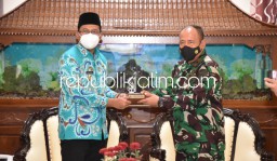 Urai Kemacetan, Bupati Sidoarjo Bahas Rencana Pembangunan Flyover Aloha dengan Danlantamal V Surabaya