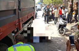 Hendak Kuliah, Mahasiswa Asal Gresik Tewas Terlindas Truk