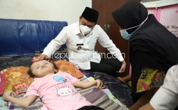 Usai Dijenguk Wabup Sidoarjo, Bocah 5 Tahun Penderita Hidrosefalus Segera Dirawat di RSUD