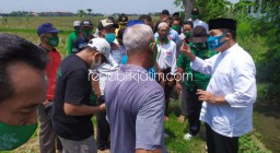 Dorong Petani Sidoarjo Panen 3 Kali, BHS - Taufiq Jamin Ketersediaan Air Irigasi dan Pupuk Bersubsidi