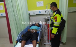 Kakek Pengayuh Sepeda Asal Wonoayu Ditabrak Mobil Wuling di JL Raya Surabaya - Mojokerto