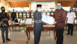 Belasan Pengembang Perumahan Serahkan Fasum ke Pemkab Sidoarjo