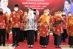 Bupati Gerakkan Dekranasda Kebut Program Digitalisasi Pemasaran Produk UMKM Sidoarjo