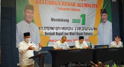 Optimis Bisa Sejajar dengan Surabaya, Alumni ITS Deklarasi Menangkan BHS - Taufiq di Pilkada Sidoarjo