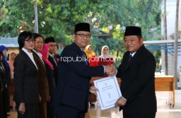 Bupati Lantik 56 Pejabat dan 35 Kasek, Heri Soesanto Jabat Kepala Bappeda