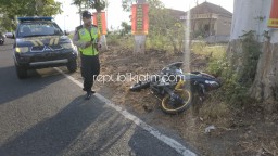 Motor Ditabrak Pikup, Pelajar SMP di Ponorogo Terkapar