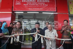 Toserba Palapa Dibuka, Sektor Perekonomian Sidoarjo Tumbuh Pesat