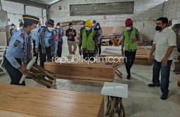 TPN ZI WBK, Terpikat Inovasi Latubaya di Dalam Lapas Porong