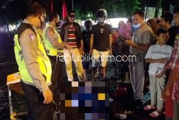 Pengendara Motor Tersenggol Bus Restu di Arteri Porong, Bapak Selamat Anak Meninggal Karena Terpental