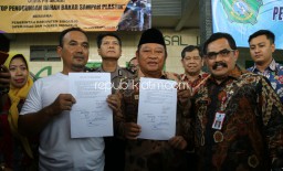 Pengusaha Tahu Tropodo Deklarasi Stop Gunakan Bahan Bakar Sampah Plastik