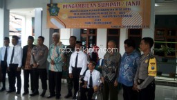 Lima BPD Wonokarang Dilantik, Janji Siapkan Pompa Air Portabel