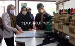 Ning Sasha Kunjungi Beberapa Kampung UMKM di Gedangan, Usulkan Kampung Literasi Bendo Tebel ke Kementerian