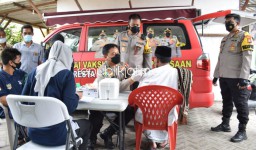 Diselipi Vaksinasi Massal, Pilkades Prasung Kondusif Dimenangkan Petahana