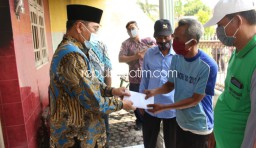 Bantu Korban, Pj Bupati Sidoarjo Minta Petugas Beri Edukasi Warga Soal Kebakaran