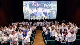 Kapolresta Sidoarjo Nobar Film Sang Prawira bersama Masyarakat dan Pelajar