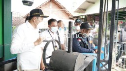Wabup Sidoarjo Tinjau Lima Rumah Pompa di Waru, Pastikan Semua Mesin Berfungsi Normal