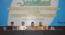 Mulai Tahun 2020, Pemkab Sidoarjo Terapkan E Parkir
