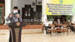 Pemkab Sidoarjo Kuatkan Koordinasi Antar Lembaga Ketenagakerjaan
