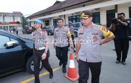 Kunjungi Polresta Sidoarjo, Karo Provos Mabes Polri Ingatkan Kerapian dan Sikap Anggota