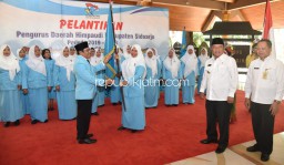 Usai Dilantik, Pengurus Himpaudi Sidoarjo Diminta Cintai Anak Didik