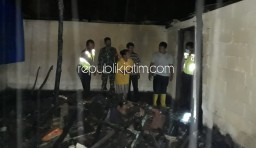 Terangi Ari-Ari Pakai Lilin, Bengkel Motor di Ponorogo Ludes Terbakar Pemilik Merugi Rp 50 Juta