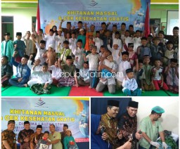 Puluhan Anak Dikhitan Massal Gratis, Orangtua Cek Kesehatan CSR PT Dharma Lautan Utama