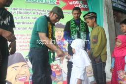 Bupati dan Kapolresta Apresiasi Bonek Sidoarjo Dirikan Panti Asuhan