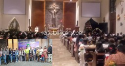 Merajut Kebhinnekaan, Malam Misa Natal di Gereja Santa Monica Krian