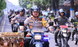 Kapolres Ponorogo Patroli Gabungan Amankan Perayaan Nataru
