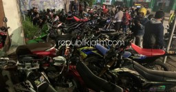 Ratusan Pembalap Liar Terjaring Razia di Sidoarjo Langsung Dirapid dan Dites Urine