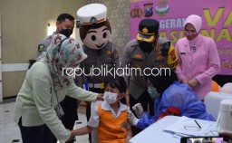 Libur Sekolah, Vaksinasi Anak Usia 6-11 Tahun di Sidoarjo Tetap Digenjot