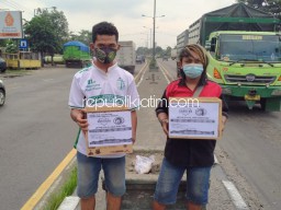 IMK dan Bonek Galang Dana untuk Korban Letusan Gunung Semeru di Lumajang