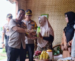 Wakapolda Jatim Apresiasi Konsep Go Green Pos Pelayanan Polresta Sidoarjo