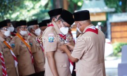 Gerakan Pramuka Sidoarjo Diajak Bantu Program Ketahanan Pangan dan Jauhi Narkoba