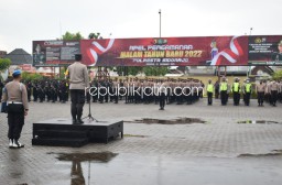 850 Personel Gabungan Siap Amankan Malam Pergantian Tahun Baru di Sidoarjo