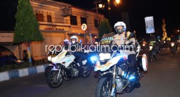 Forkopimda Ponorogo Naik Moge Pimpin 500 Pasukan Dalam Patroli Skala Besar Malam Pergantian Tahun Baru