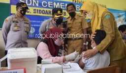 Kejar Target Vaksinasi Anak 70 Persen Akhir Januari 2022, Vaksinasi Bocah SD di Sidoarjo Digenjot Lagi