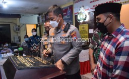 Kapolresta Sidoarjo Resmikan Hasil Renovasi Gedung Polsek Waru