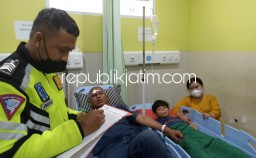 Ini 8 Daftar Korban Terluka Truk Tronton Selip Tabrak Innova dan Dua Motor di Prambon