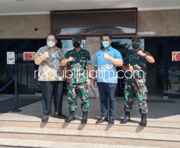 Jalin Silaturahmi, Pangdam V/ Brawijaya Kunjungi PT Tjiwi Kimia Tbk di Sidoarjo