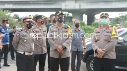 Hari Ketiga Lebaran 2022, Situasi Lalin Masih Didominasi Kendaraan Luar Kota yang Melintas di Sidoarjo