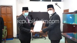 Dilantik Pj Sekda, Gus Muhdlor Tugaskan Andjar Kawal Sejumlah Proyek Strategis