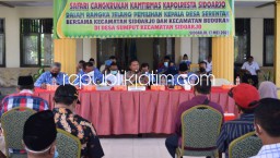 Jelang Pilkades Serentak di 84 Desa, Kapolresta Sidoarjo Mulai Gelar Cangkrukan Kamtibmas