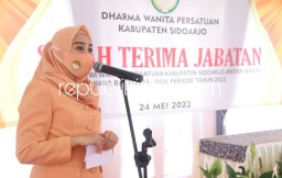 DWP Sidoarjo Sertijab Ketua di Pujon, Berharap Semangat Kebaikan dan Kemaslahatan Baru