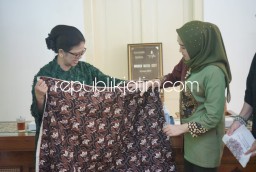 Kunjungan ke DIY, Ning Sasha Siap Kembalikan Kejayaan Batik Khas Sidoarjo