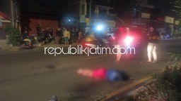 Hendak Nyebrang Pengendara Becak Motor Tewas Ditabrak Motor CB di Putaran Tanggulangin Sidoarjo