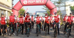 Fun Bike Semarak Bhayangkara Sidoarjo Dibanjiri Hadiah dan Layanan Publik