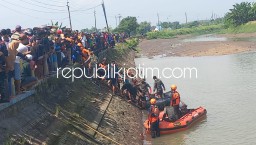 Jenazah Andra Ditemukan di DAM Tarik pada Kedalaman 6 Meter Hanya Mengenakan Celana Pendek