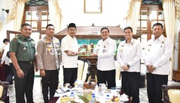 Cek Kesiapan Pemilu 2024, Bupati Sidoarjo Terima Kunjungan Tim Setjen Wantannas RI